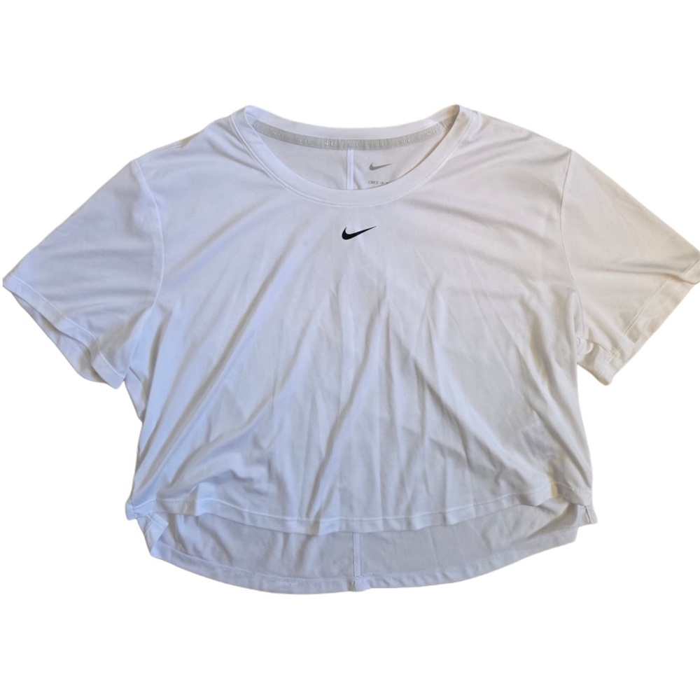 Nike Women's White Crop Top
